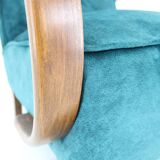 1950s Jindrich Halabala Restored Armchair, Czechoslovakia