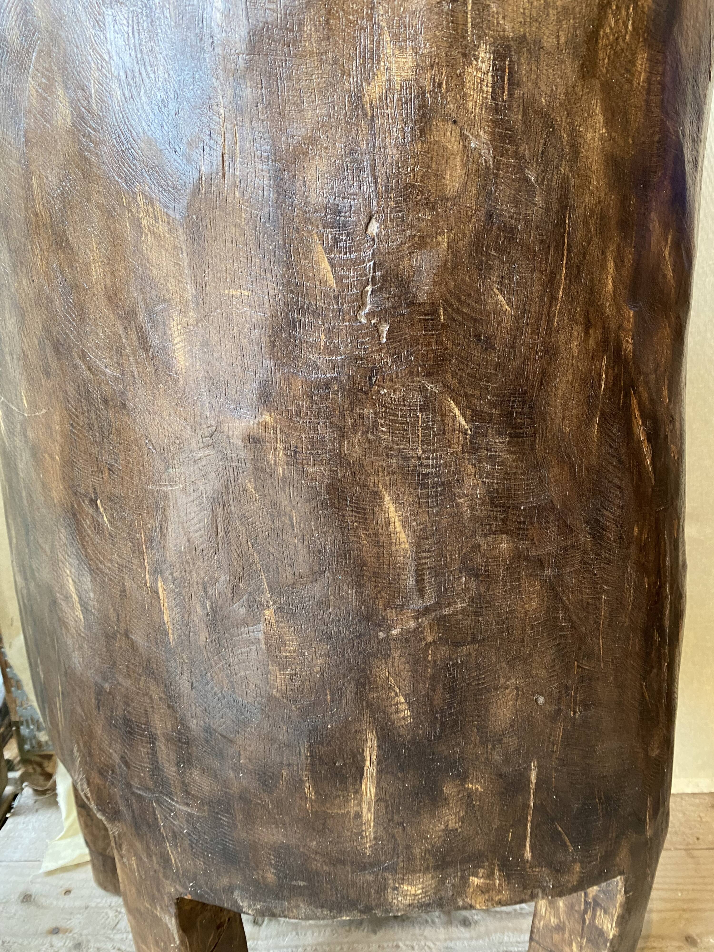 Naga wooden armchair
