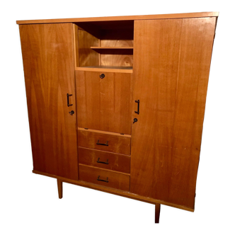 Armoire secrétaire années 60