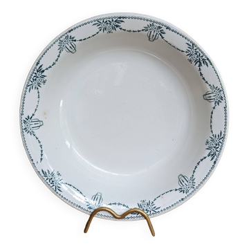 Old hollow ceramic serving dish Moulin des loups & Hamage model Graciela