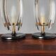 Paire de lampes en verre, 1970