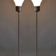 Mid-Century Modern Floor Lamp in Beech and Chrome, 1970s