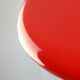Space-Age Saucer Pendant in Red Plexiglas from Guzzini, 1960s