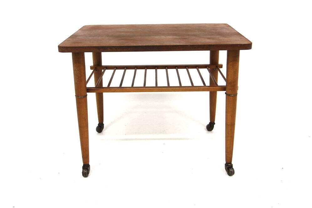 Scandinavian teak side table, Sweden, 1950