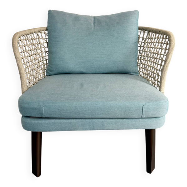 Fauteuil lounge Emma design italien Monica Armani pour Varaschin