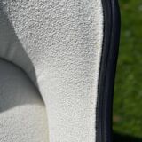 Vintage Bouclette Barrel Chair