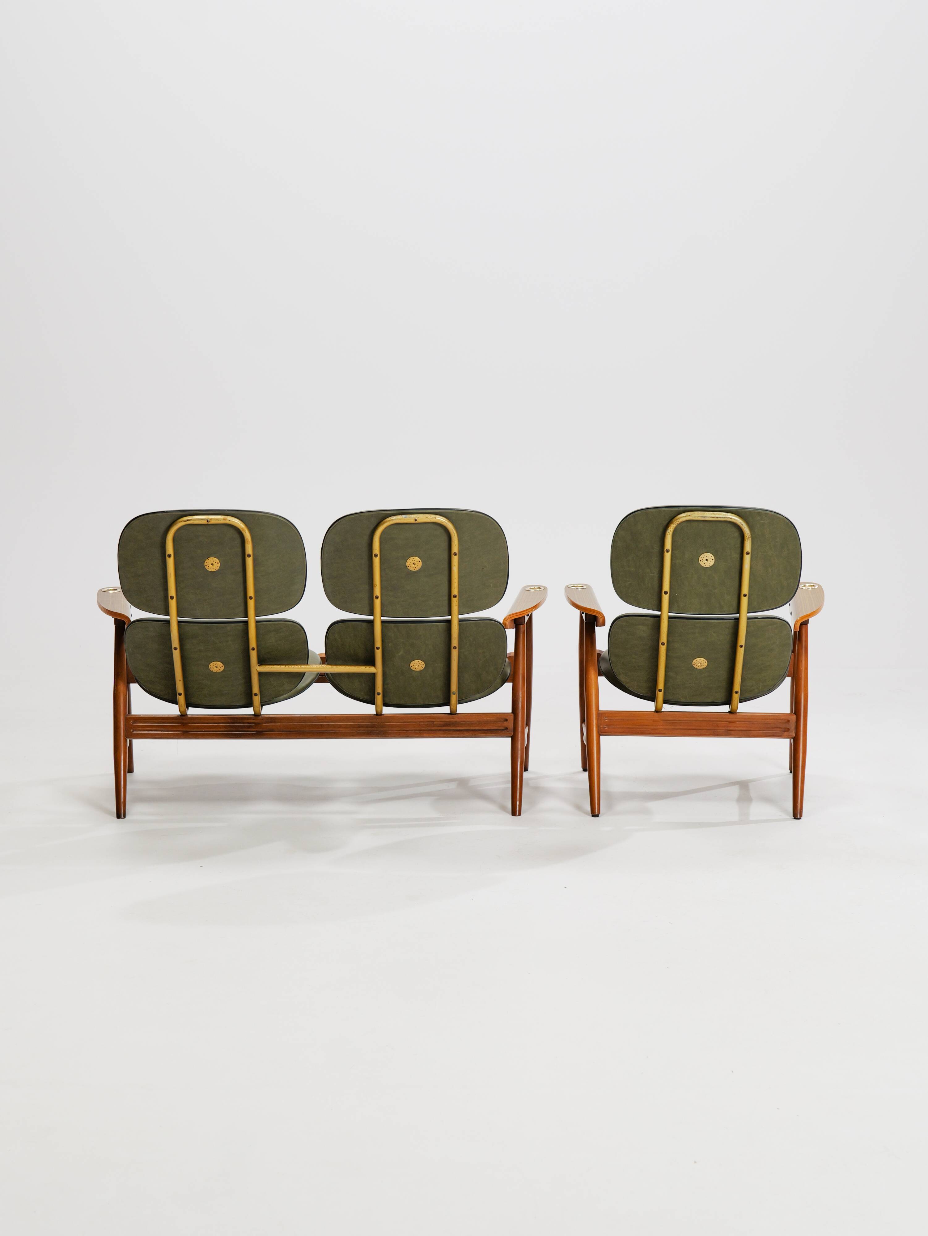'Relax' sofa set by Marco Zanuso for Poltronova, 1960s