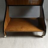 TV console cabinet from the 60s, on casters