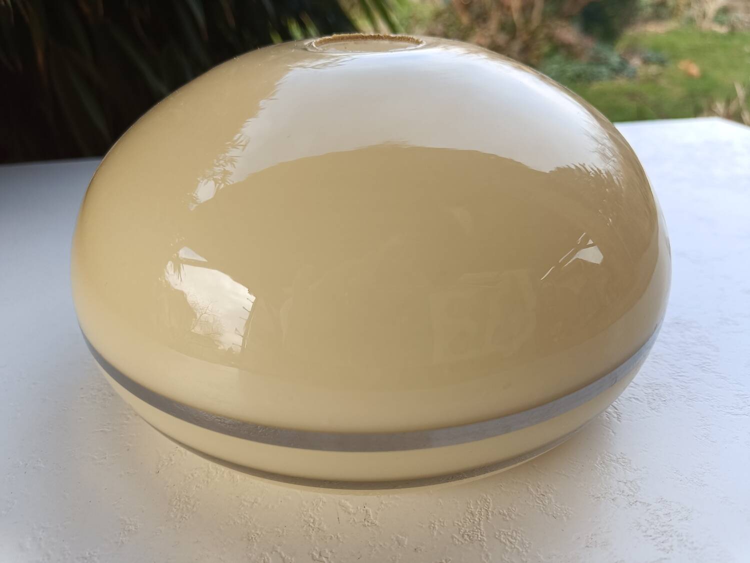 Suspension en opaline