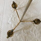 Romantic 3-branch chandelier