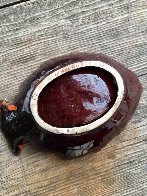 Plat Vallauris vintage