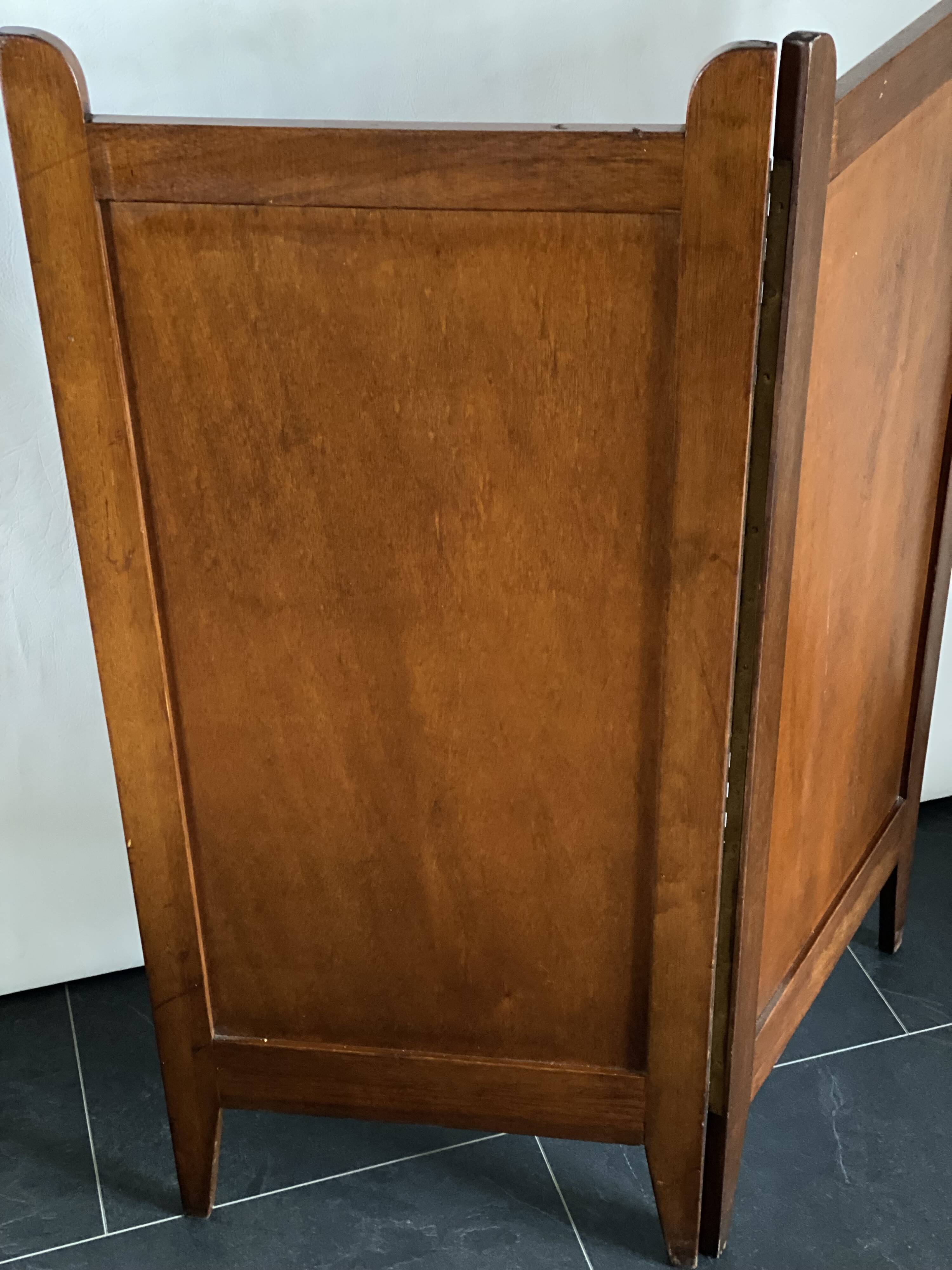 Paravent vintage en chêne