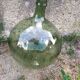 Blown glass demijohn