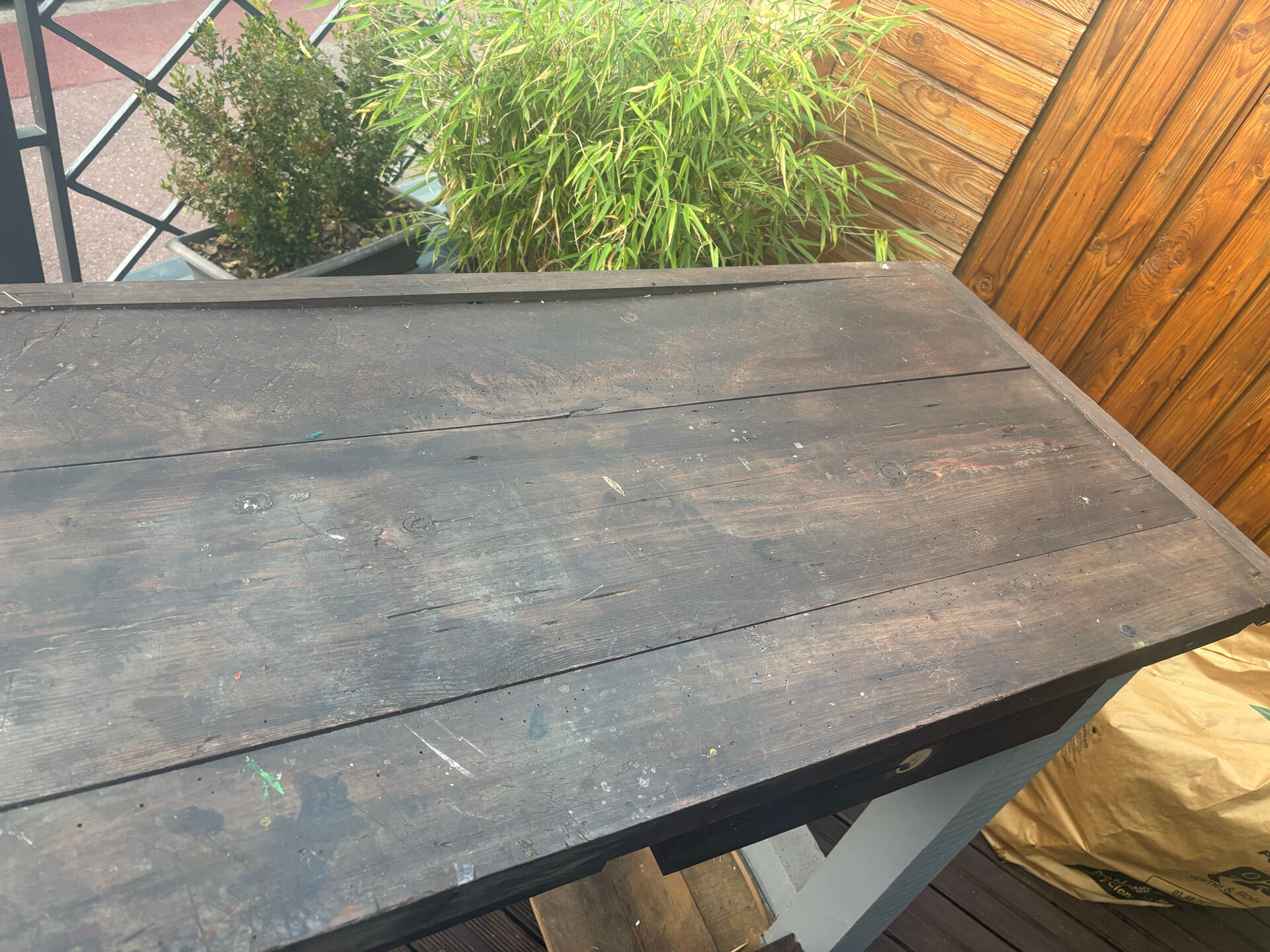 Wooden table