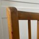 6 chaises de bistrot Baumann en bois et skaï
