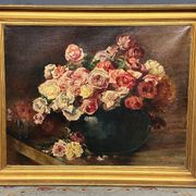Frédéric de Smet (1876–1948), "Still Life with Roses."