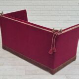 1960s, Danish velour 2 seater drop arm sofa, velour, original condition.