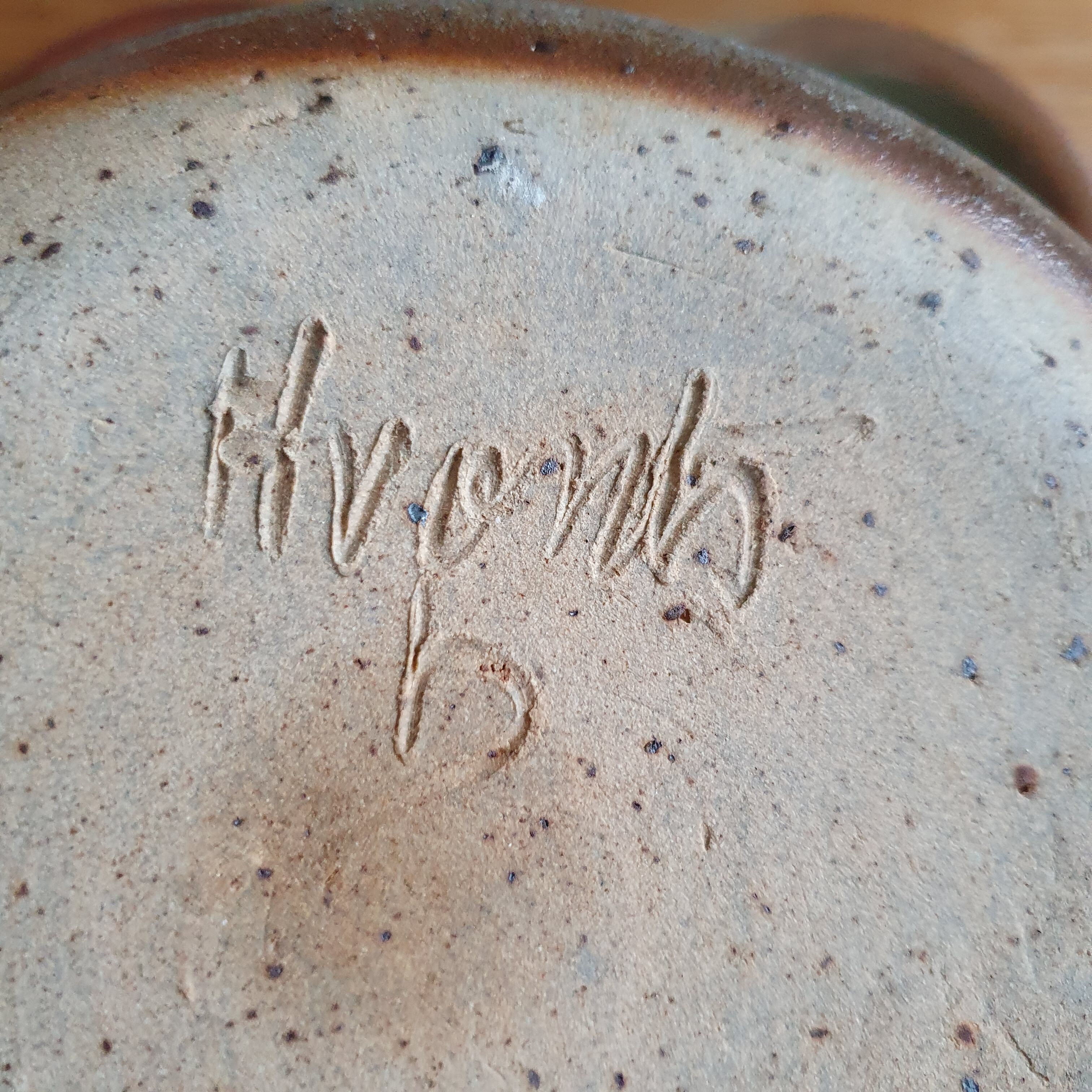 Six La Borne sandstone plates by Denis Avonts