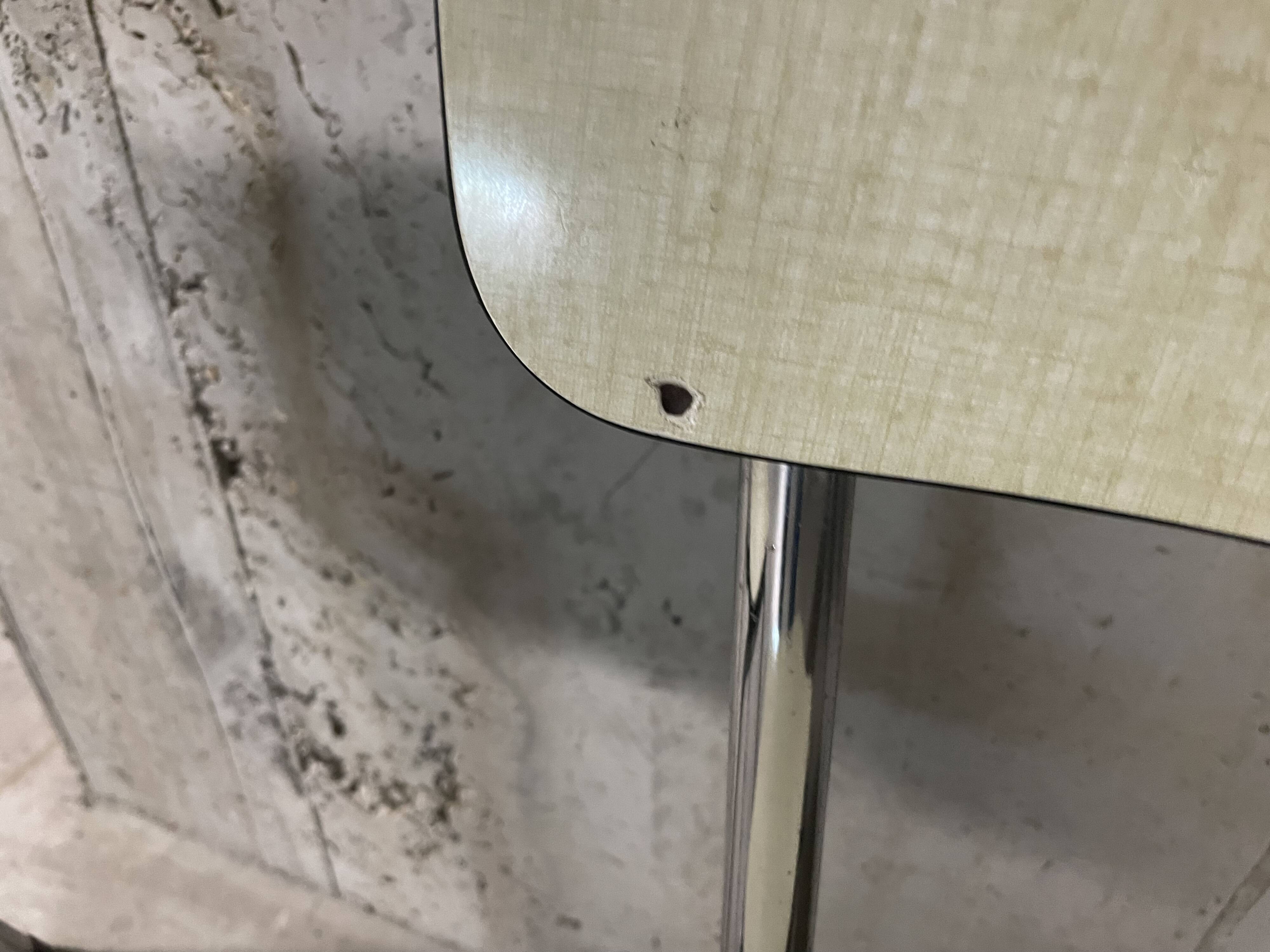 Pair of Formica chairs from the 1960s.