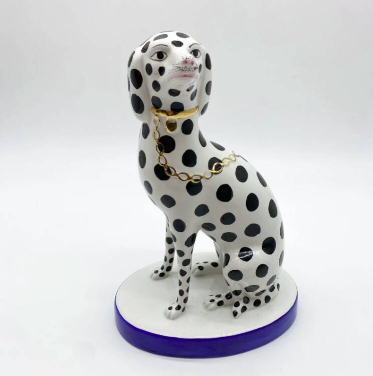 Large porcelain Dalmatian "San Marco", 1960s
