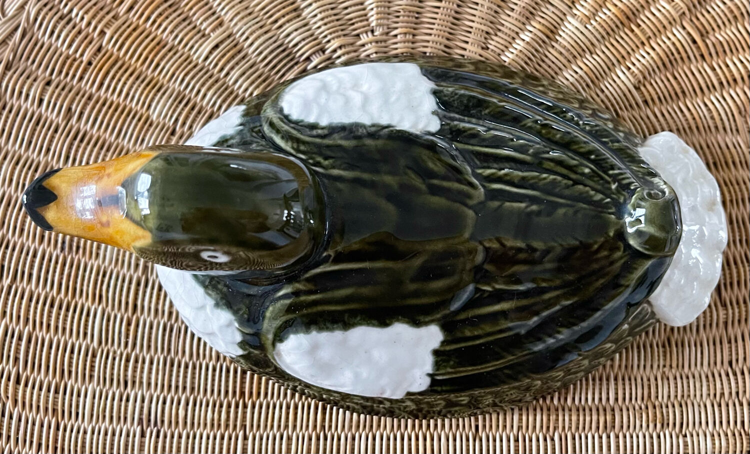 Terrine dish in slip