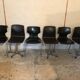 Lot of six vintage chairs Pagholz-Flàtotto