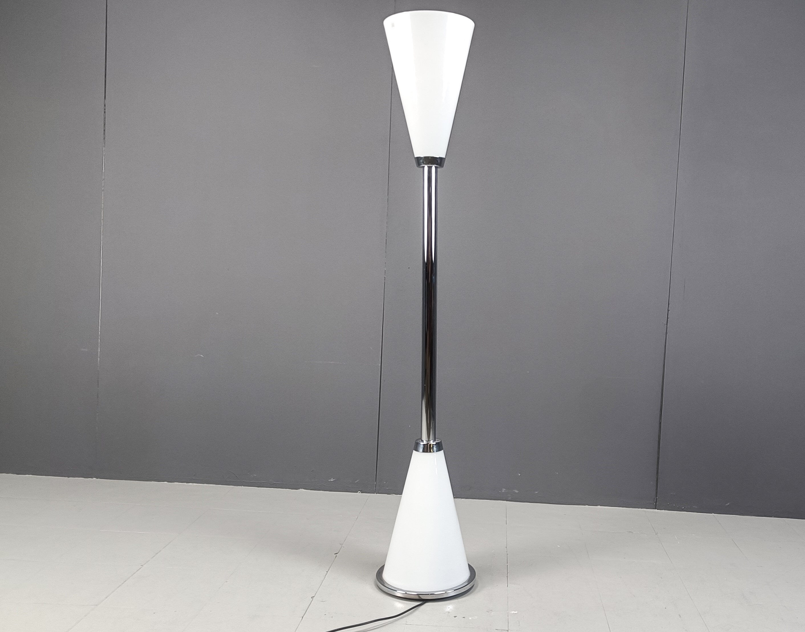 Lampe de sol vintage italienne, années 1990