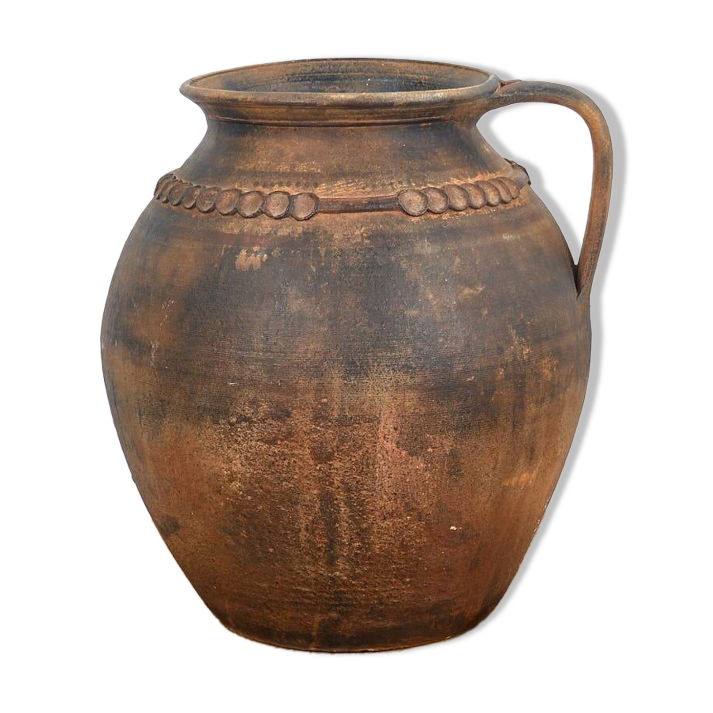 Antique ceramic vase with handle (c.1920)