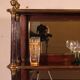 vitrine/bar d'époque Louis XVI en acajou