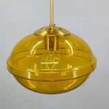 Space Age UFO Pendant Lamp by Kamenický Šenov, Czechoslovakia 1970s