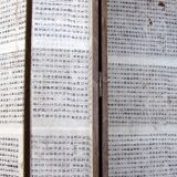 Vintage wood and metal chest