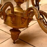 Bronze chandelier with 12 candles