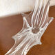 Vintage glass fruit bowl