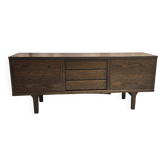 Buffet danois vintage en noyer 1960