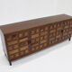 Vintage Spanish brutalist sideboard credenza