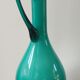 Vintage double glass vase-jug from Empoli (38 cm)
