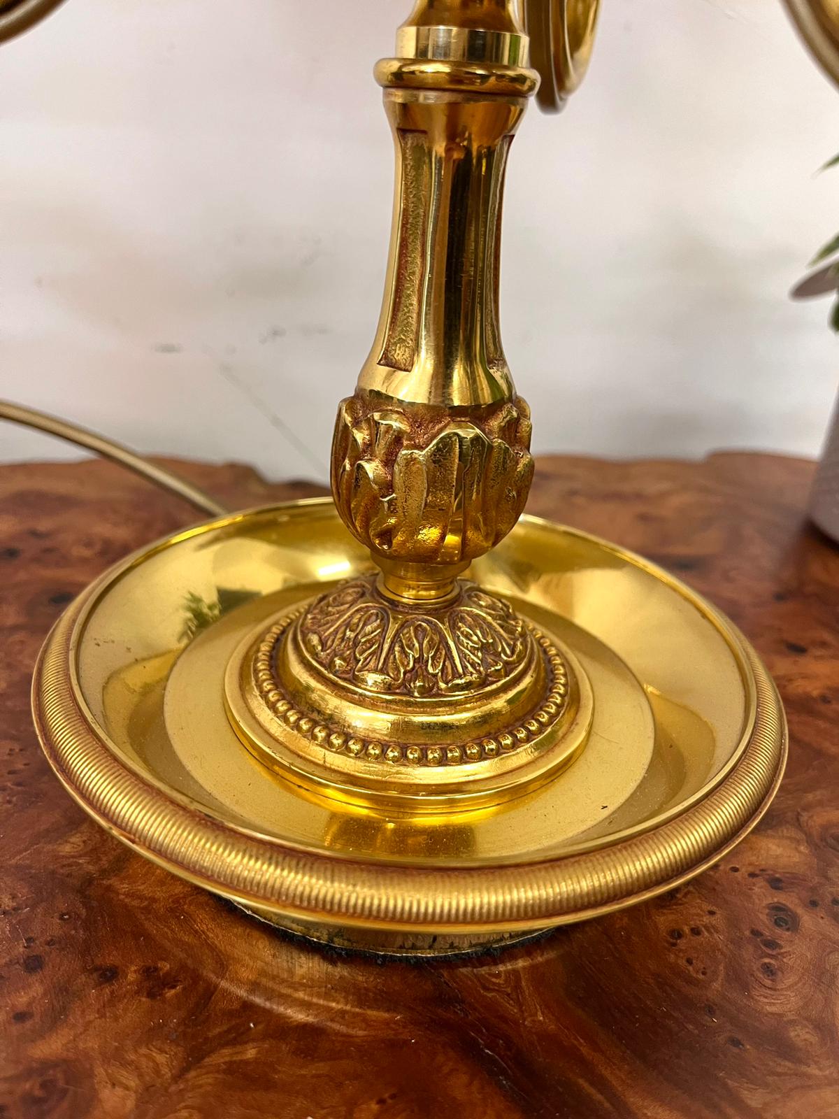 Lamp Bouillotte Louis XVI Lucien Gau