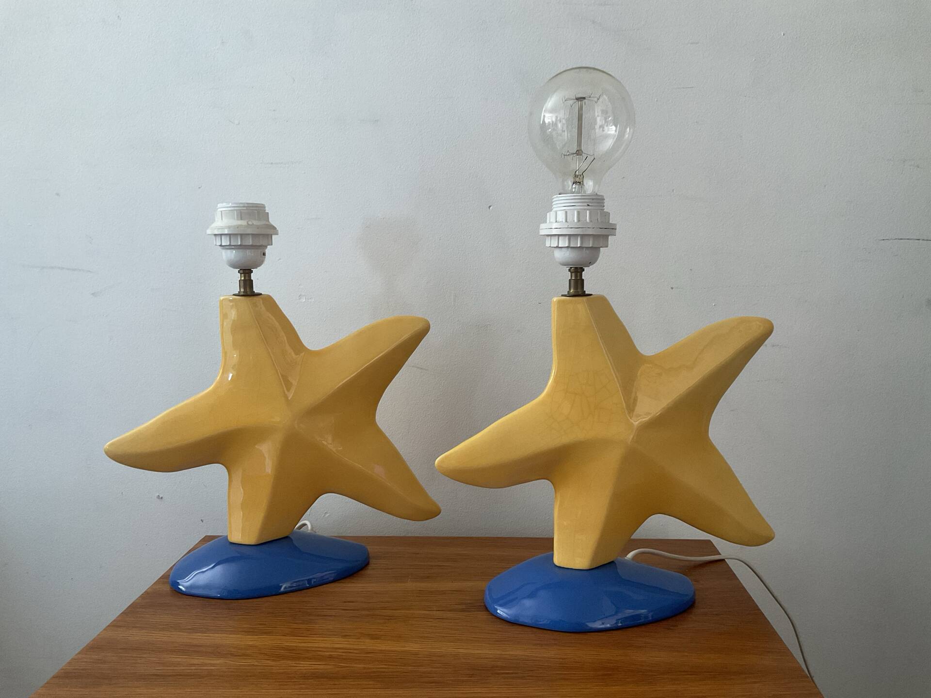 Paire de lampes PostModern par François Chatain