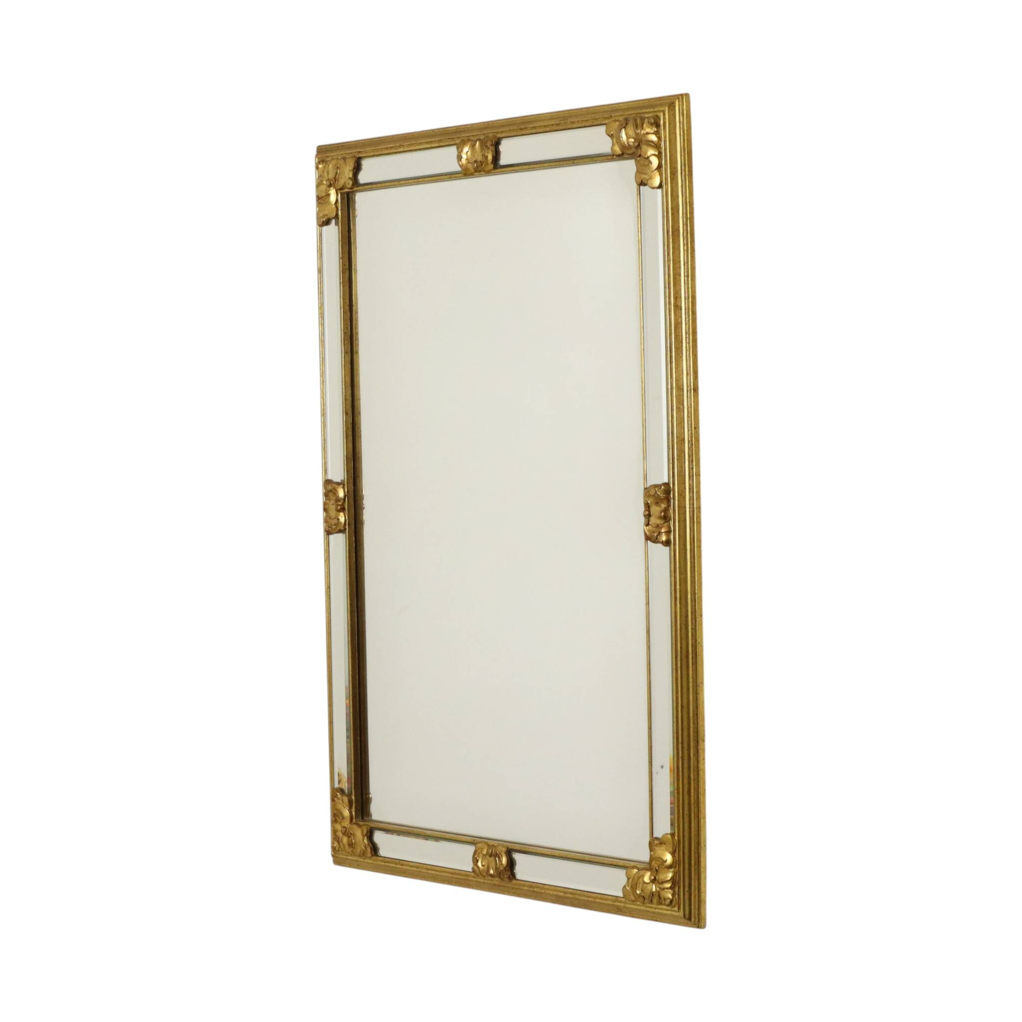 Large Vintage Deknudt Mirror, Hollywood Regency 1970s Design