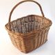 Large rattan bicycle basket