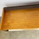 Vintage teak and aluminum sideboard, 1970s, TV stand, Scandinavian style
