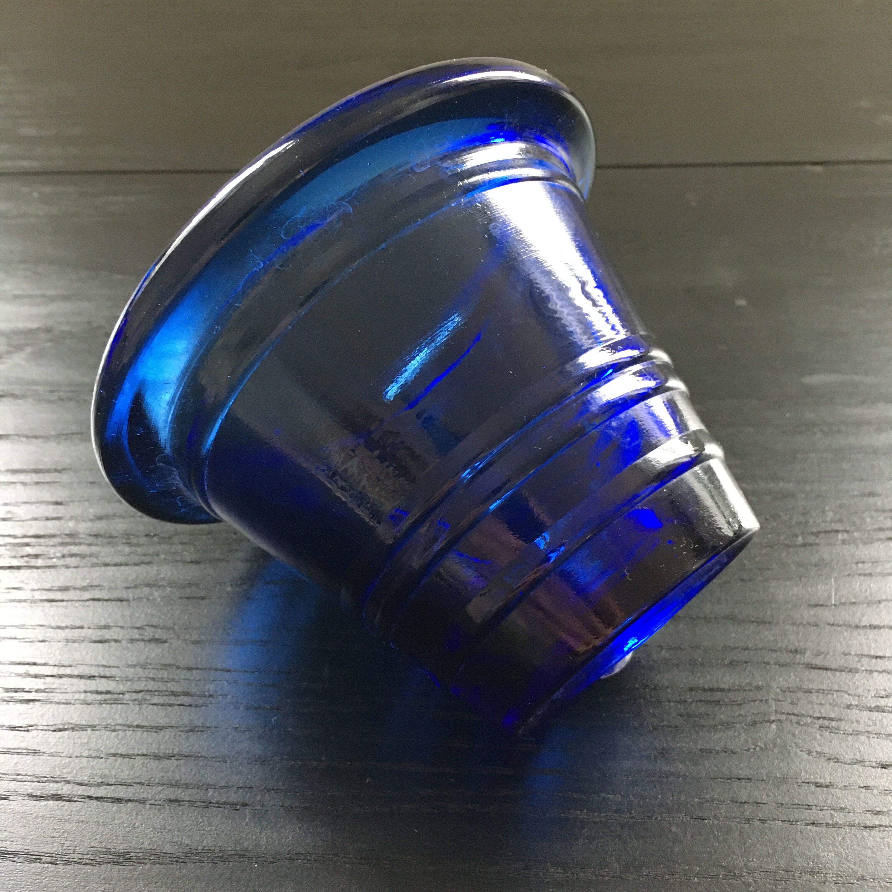 Methylene blue glass jar cover