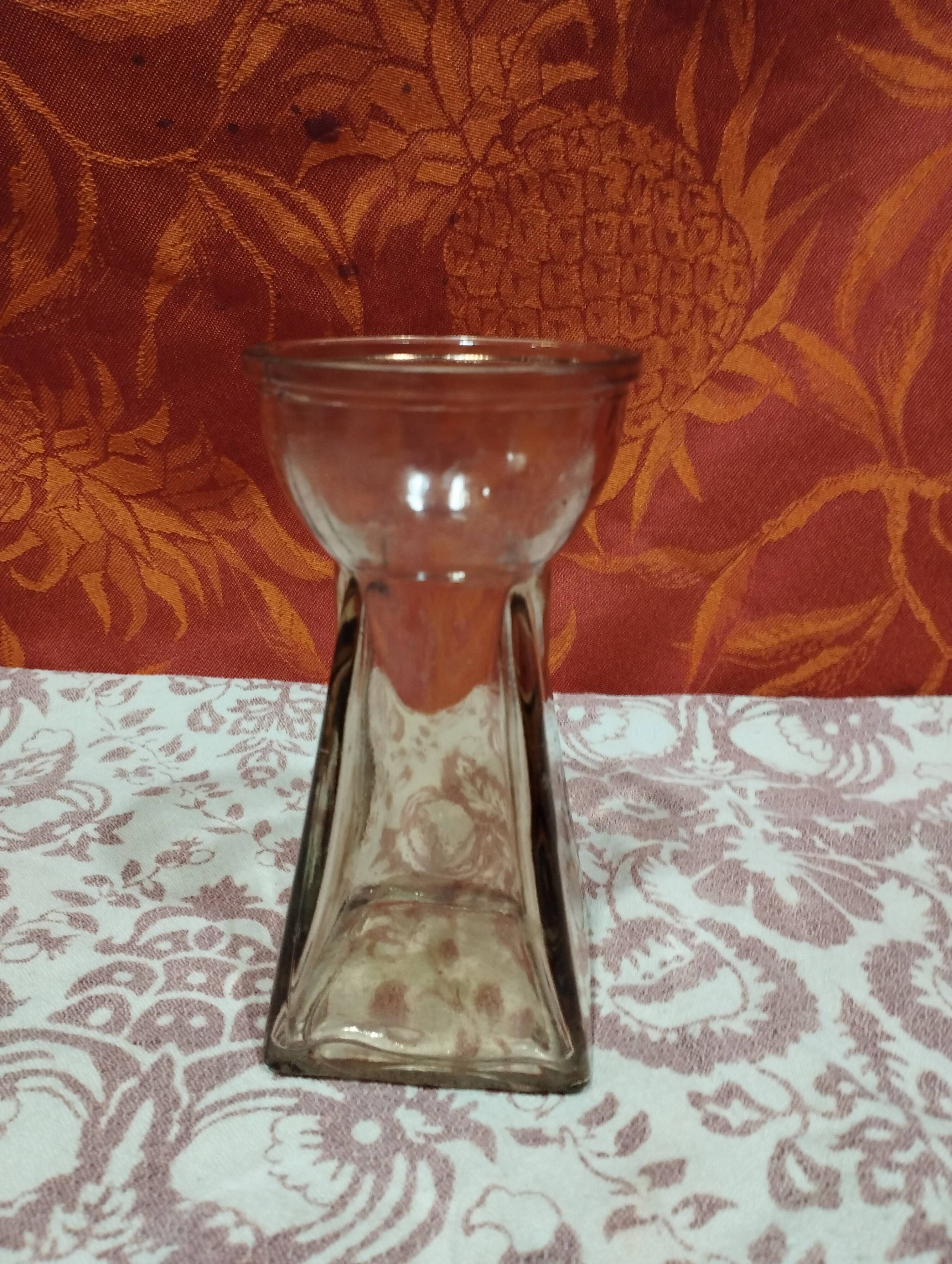 smoked glass Hyacynthe vase