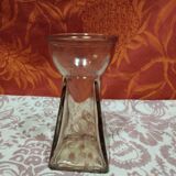 smoked glass Hyacynthe vase