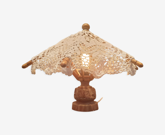 Lampe Vintage, crochet