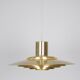 Lampe suspendue vintage danoise P376 par Fabricius et Kastholm, Nordisk Solar,