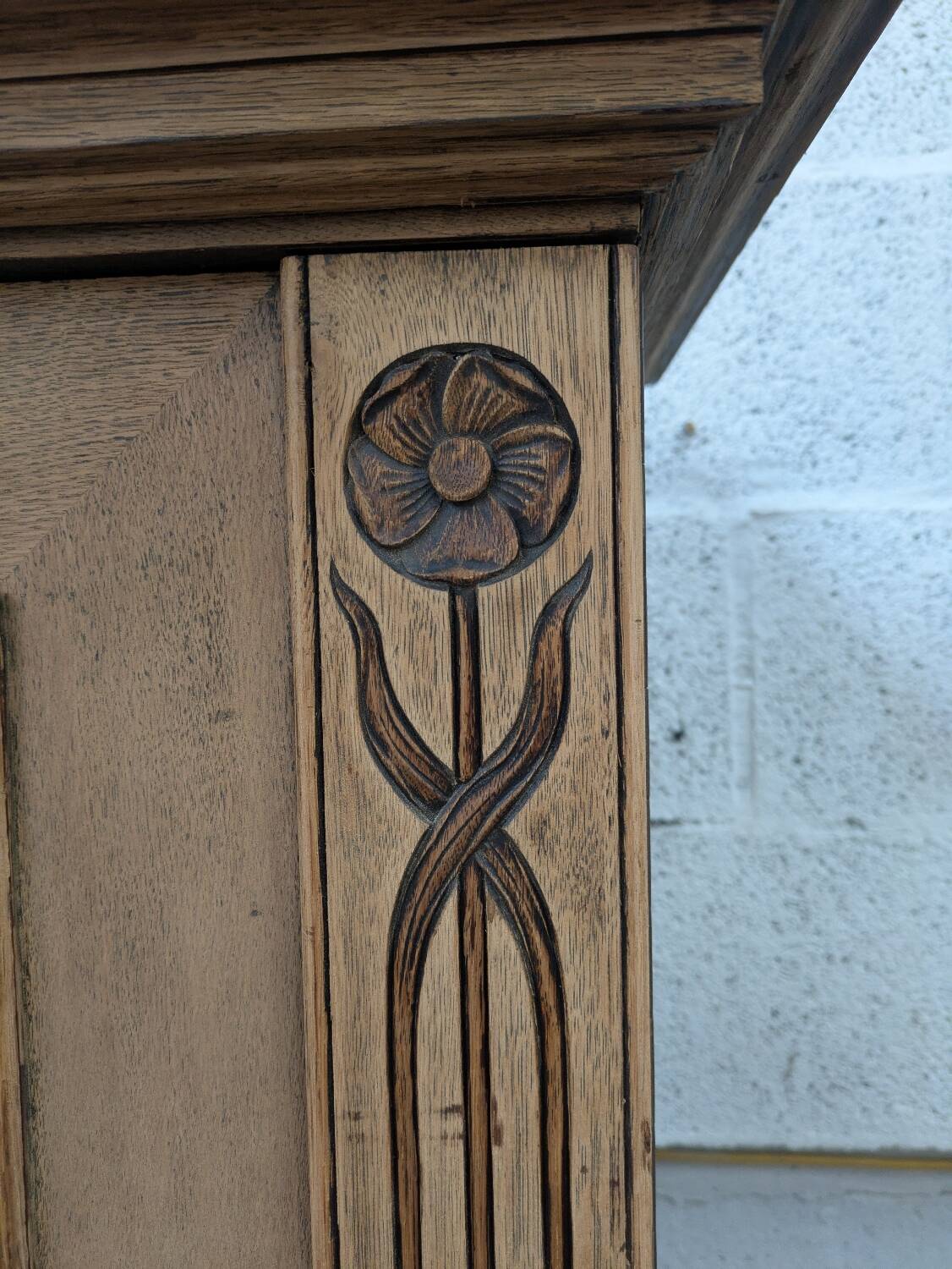 Small antique wardrobe