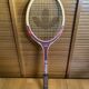 Raquette tennis ancienne adidas lady bois + housse vintage #e199