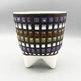 Vase Tripode "Molaire" En Céramique émaillée Roger Capron 1960
