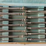 Cutlery set 12 knives Silver-plated metal Armand Frenais Silverware